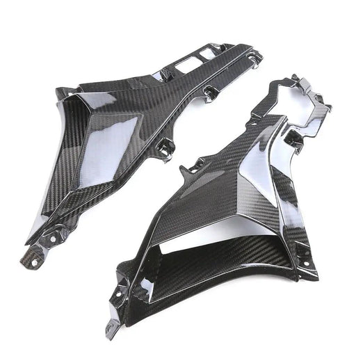 Kawasaki ZX4R (Front Side Air Duct Intake Inner Panel) Dry Carbon by CARBONISE