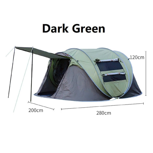 ECOTREK Tent Portable Instant Pop-Up Boat-Shaped Tent SXBC7043 Portable Instant Pop-Up Boat-Shaped Tent SXBC7043
