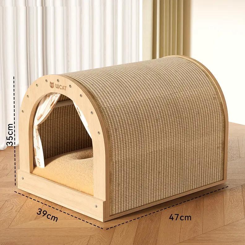 Cat Nest Four Seasons Universal Curved House by dealonline.co.nz