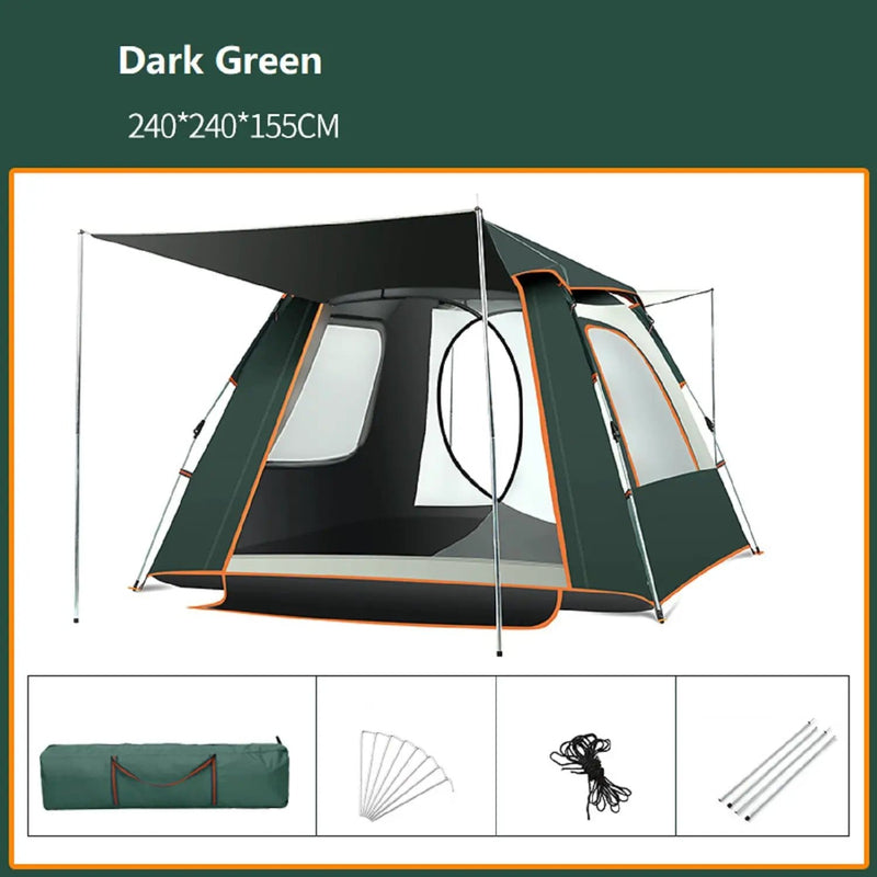 Family Tent – Lightweight & Easy to Set Up JLP74816 by ECOTREK