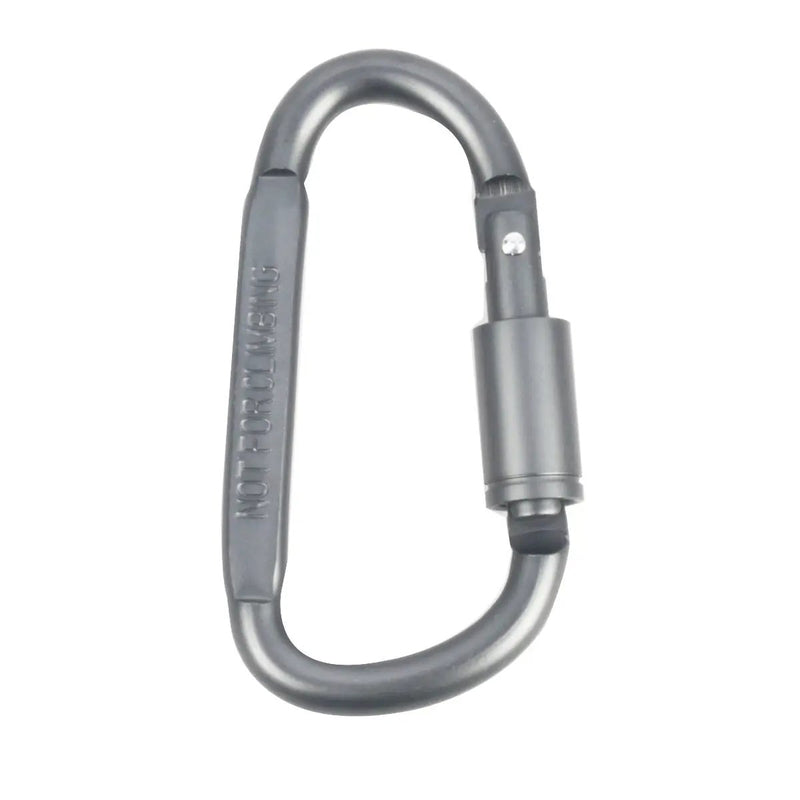 Heavy Duty D-Shaped Aluminium Carabiner Hooks HL3221 by ECOTREK