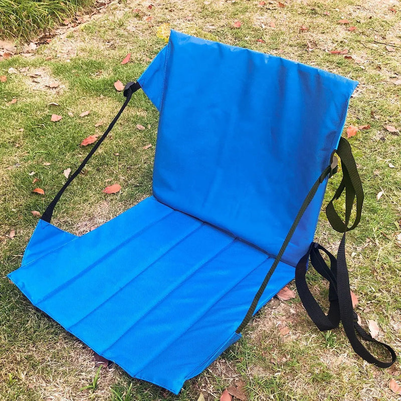 Folding Camping Chair Blue by salelink.co.nz