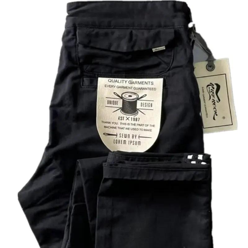 Men's Fashion Cotton Pants Black 32-38 by dealonline.co.nz