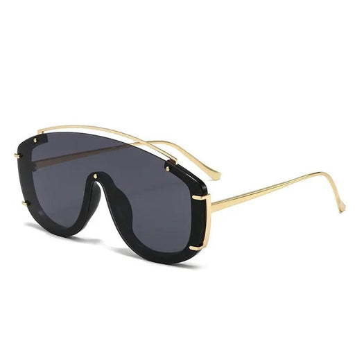 ECOTREK Sunglasses ECOTREK Oversized Shield Sunglasses – Vintage Style for Women & Men HD05-11 ECOTREK Oversized Shield Sunglasses – Vintage Style for Women & Men HD05-11