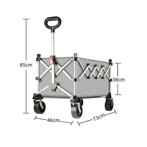 ECOTREK Camping Gear Ecotrek Folding Camping Trolley Heavy Duty Wagon Cart 150L XY3073 Ecotrek Folding Camping Trolley Heavy Duty Wagon Cart 150L XY3073