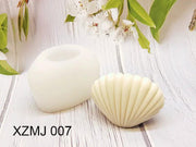 Epoxy Resin Candle Moulds - Pearl Shell by Resin Art NZ