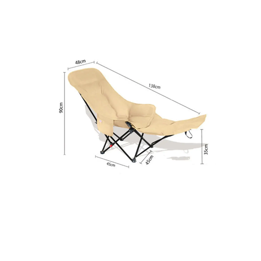 Adjustable Moon Lounge Chair – Folding Reclining Chair FY7261 by ECOTREK