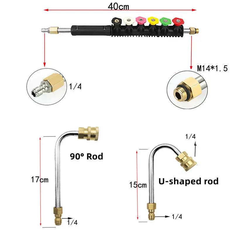 High Pressure Washer Wand Extension Set by salelink.co.nz