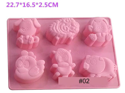 Chinese Zodiac Silicone Mould - 02 For Resin, Candy, Candle and Chocolate by Resin Art NZ