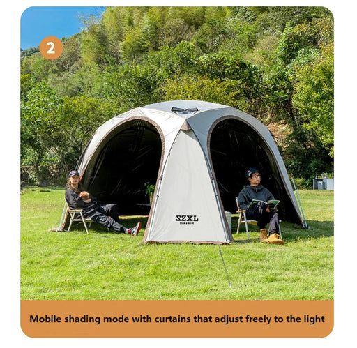 Automatic Dome Canopy & Tent – Includes 4 Side Walls and 1 Groundsheet SZXL9781 by ECOTREK