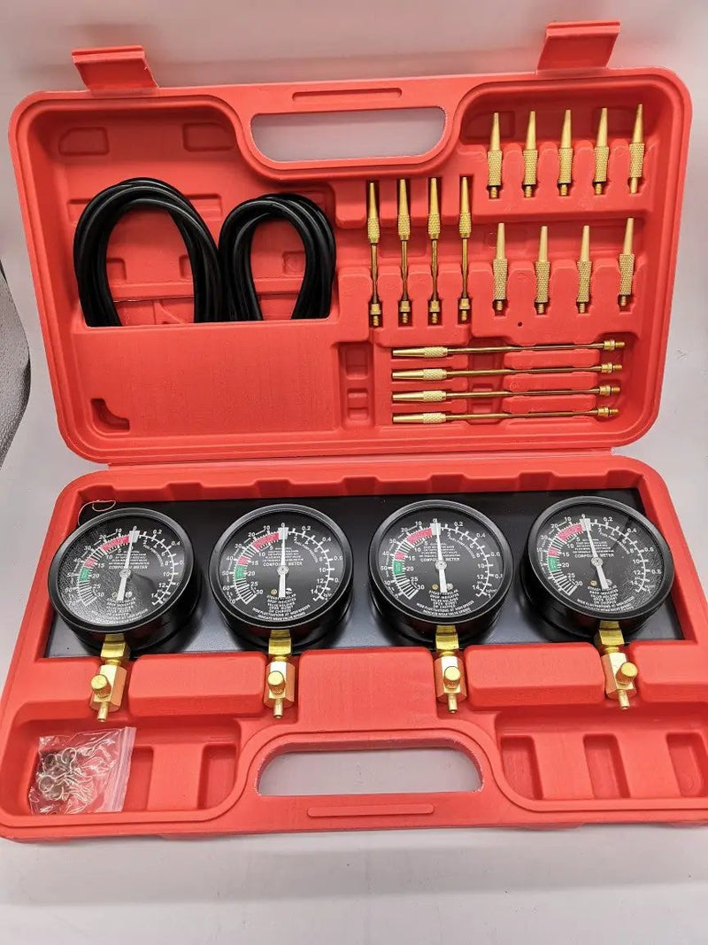 Fuel Vacuum Carburetor Synchronizer Kit Carb Sync Gauge Set by salelink.co.nz