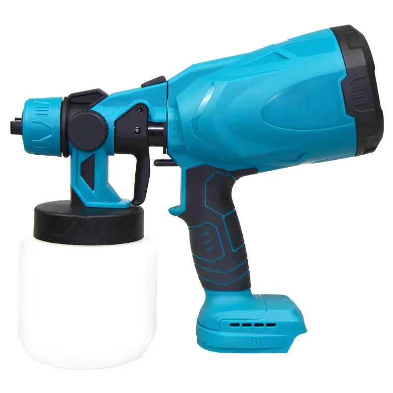 Cordless High Pressure Spray Gun Paint Sprayer Fits Makita 18V Battery by salelink.co.nz