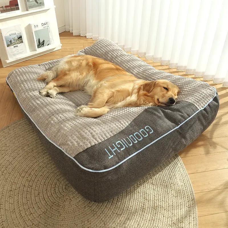 Super Large 1.2mx1m Dog Bed Pillow Bed Thick & Warm by dealonline.co.nz