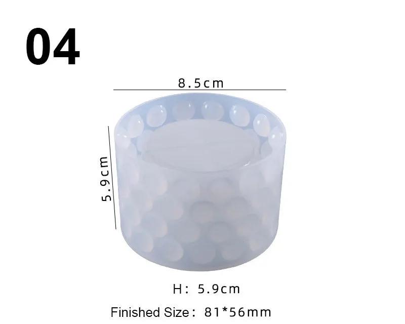 Candle Jewelry Storage Moulds Set for DIY Craft and Resin Art by Resin Art NZ
