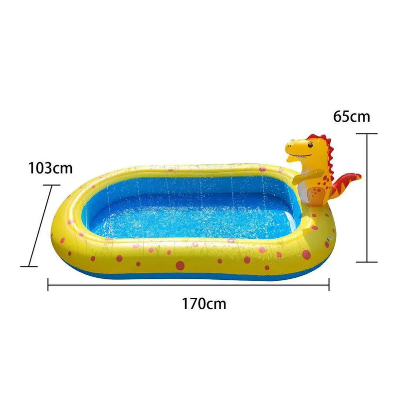 Inflatable Spray Splash Water Mat by salelink.co.nz