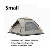 Automatic Pop-Up Waterproof Camping Tent DYLF24518 by ECOTREK