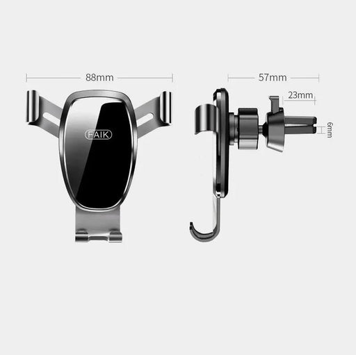 Universal Gravity Car Mount Holder Stand Air Vent Cradle For Mobile Phone by dealonline.co.nz