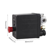 Air Compressor Switch 90PSI-120PSI Control Valve Heavy Duty Pressure by salelink.co.nz