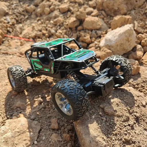 Climbing Car Rechargable Off-Road Climber R/C Car - Green by dealonline.co.nz