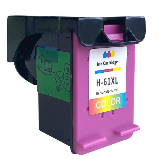 HP 61 Color Compatible Ink Cartridge for Printer DeskJet 2050 3050 by salelink.co.nz