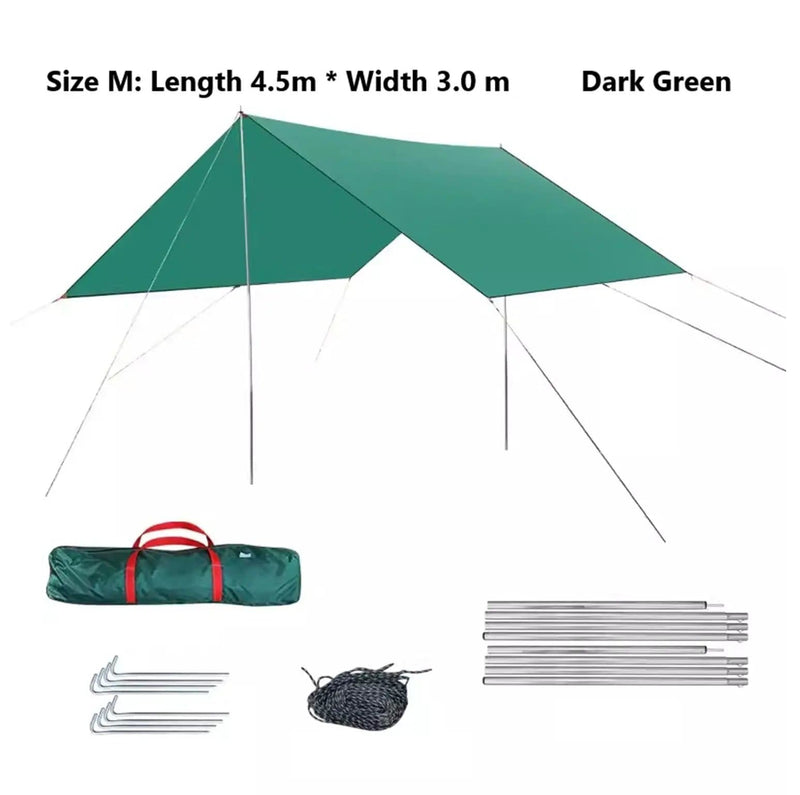Square Sun Shade Sail – Waterproof Outdoor Canopy for Garden, Patio, and Parties GAYL5203