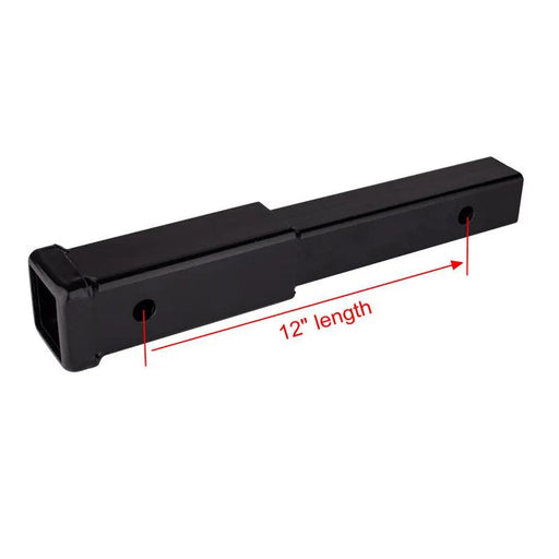 12" Inch Hitch Extender Extension Tow Bar Trailer 4WD Car 2" Receiver Heavy Duty by salelink.co.nz