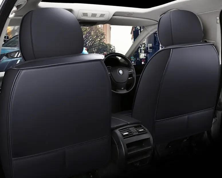 Car Seat Cover Faux Leather Cushion 5 Seater Full Set Front Rear Premium Quality by dealonline.co.nz