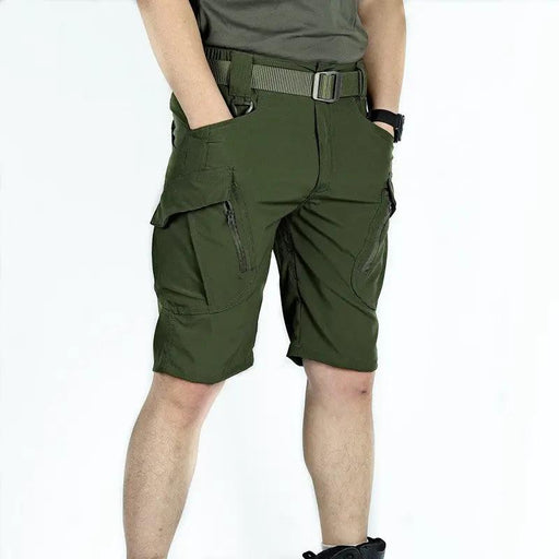 Men's Tactical Short Water Resistant Flex Ripstop Cargo Pants Lightweight Hiking by dealonline.co.nz