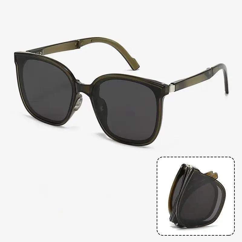 Ecotrek Polarised Folding Square Sunglasses – UV380 Lightweight Travel Shades LX17-21 by ECOTREK