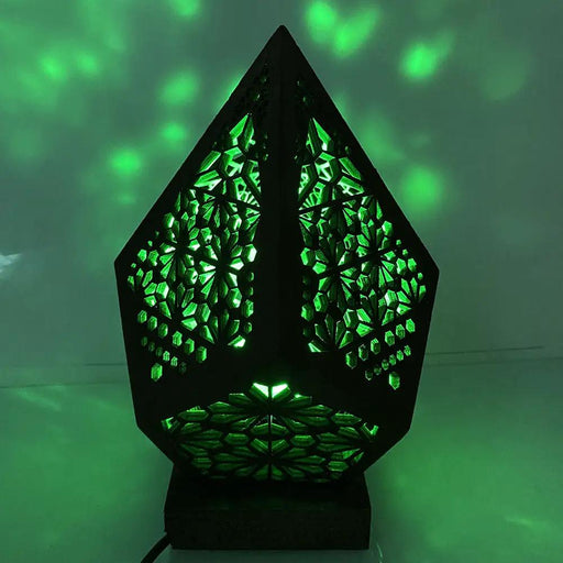 Hollow Desk Table Lamp Night Light by salelink.co.nz
