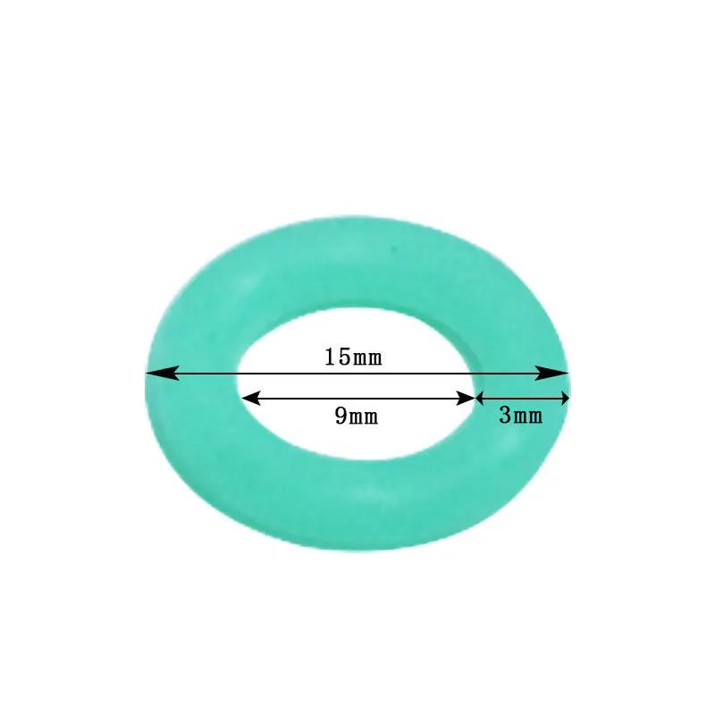 Ecotrek Glow Tent Stake Rings – Silicone Glow Marker Rings for Tent Pegs JP30416 by ECOTREK