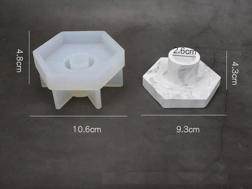 Candle Holder Moulds - 02 by Resin Art NZ