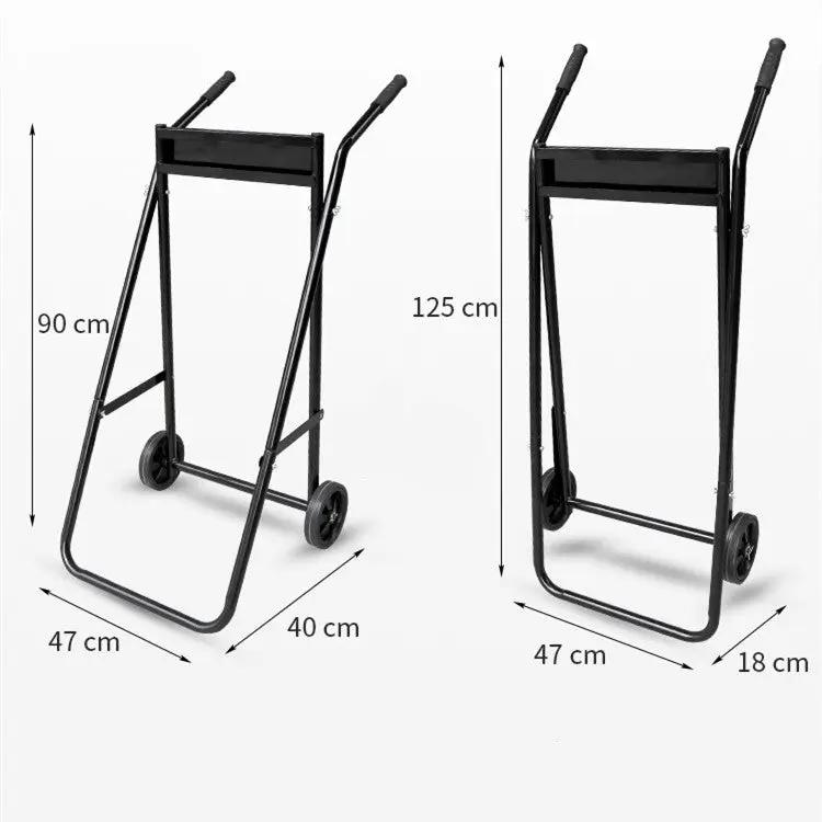 Outboard Motor Trolley Stand Transport Suits Up To 30Hp Engine Carrier Stand by salelink.co.nz