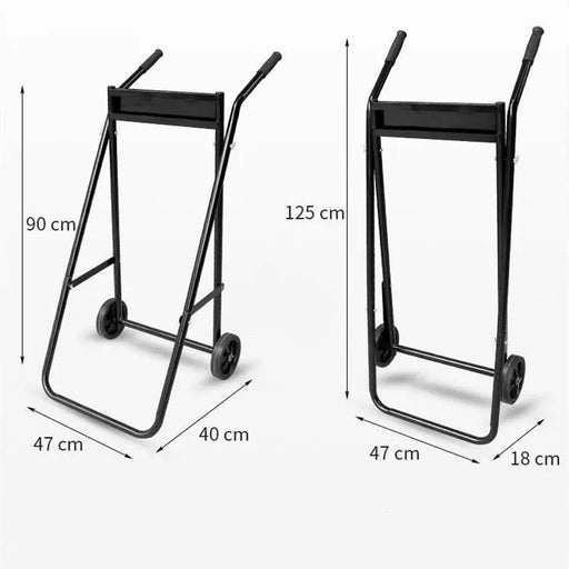 Outboard Motor Trolley Stand Transport Suits Up To 30Hp Engine Carrier Stand by salelink.co.nz