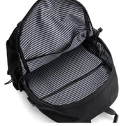 Travel Backpack Computer Bag USB Charging Water Resistant - Grey by dealonline.co.nz