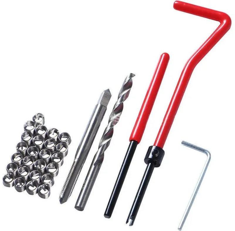 30PCS M5 Helicoil Type Insert Thread Repair Tool Kit