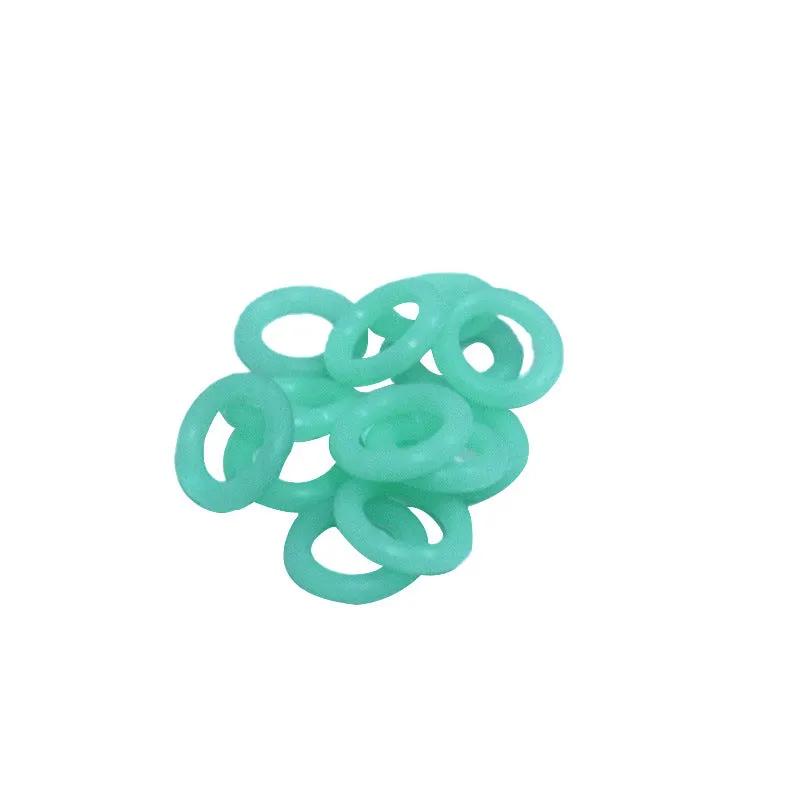 Ecotrek Glow Tent Stake Rings – Silicone Glow Marker Rings for Tent Pegs JP30416 by ECOTREK