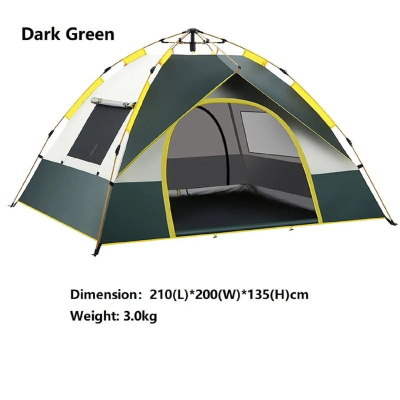 Pop-Up Automatic Camping Tent – Lightweight & Easy Setup JLP72513 by ECOTREK