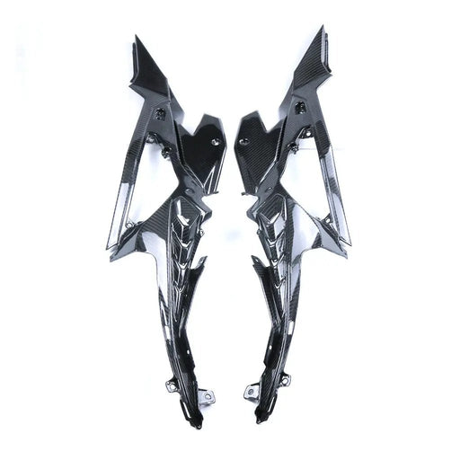 Kawasaki ZX4R (Upper Side Frame Cover) Dry Carbon by CARBONISE