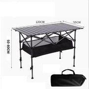 ECOTREK Table Ecotrek 120cm Length Foldable Camping Table – Portable Outdoor Table with Adjustable Height ZF1468 Ecotrek 120cm Length Foldable Camping Table – Portable Outdoor Table with Adjustable Height ZF1468