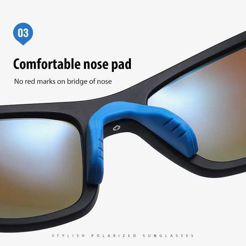 HD Polarized Lens Sunglasses Anti-Reflective Hydrophobic With Case by dealonline.co.nz