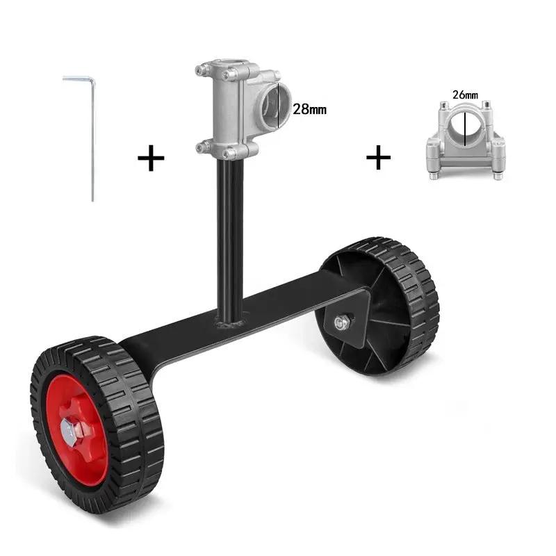 Universal String Trimmer Grass Eater Weed Cutter Adjustable Support Wheels Set by salelink.co.nz