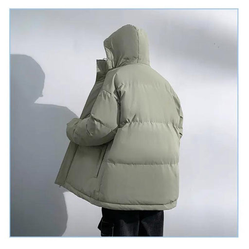 Men's Winter Jacket Green XL - 4XL by dealonline.co.nz