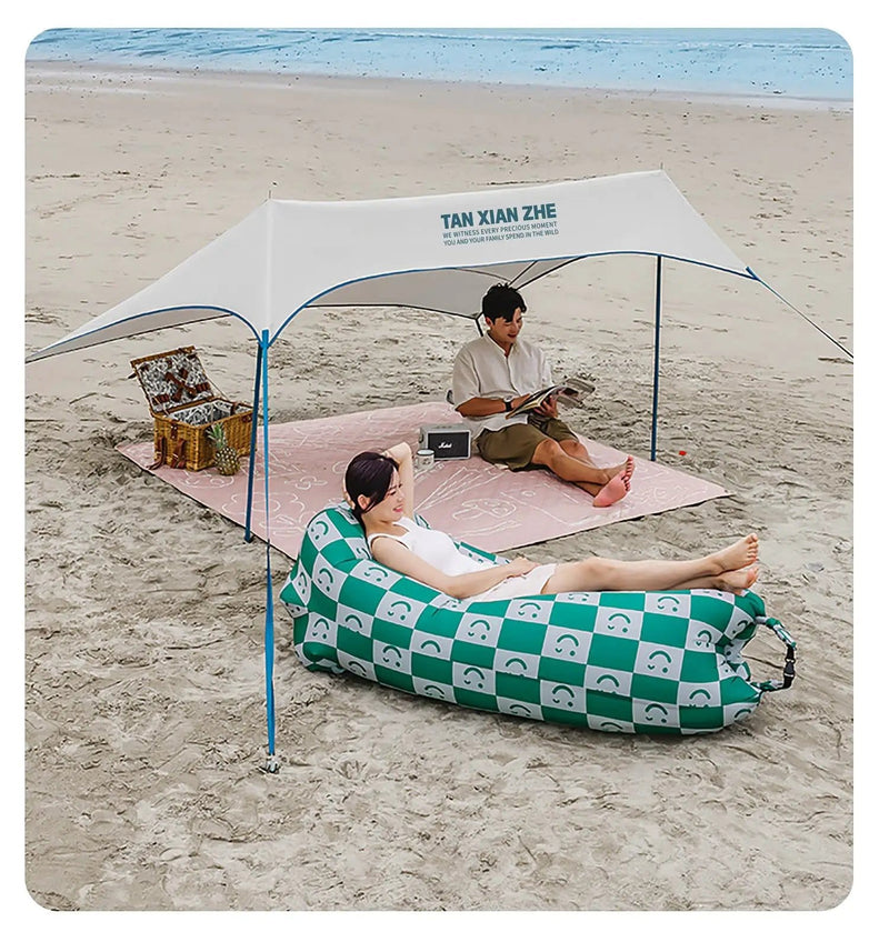Canopy Tent – Ultra-Lightweight Outdoor Camping Shade with Silver Coating LDK2351 by ECOTREK