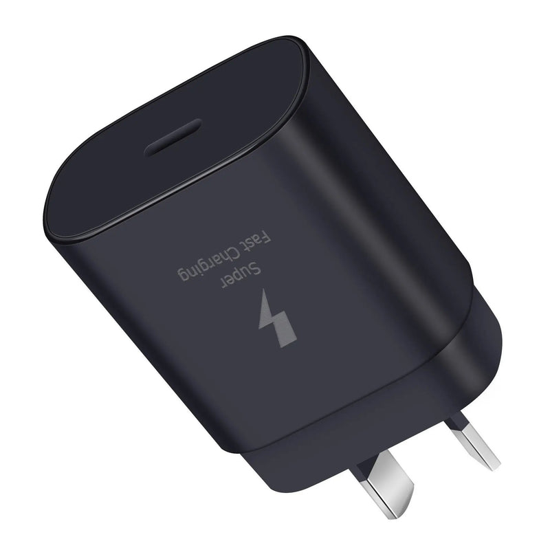 25W Super Fast Wall Charger Type-C Cable For Samsung Galaxy S25 24 22 S23 Ultra by salelink.co.nz