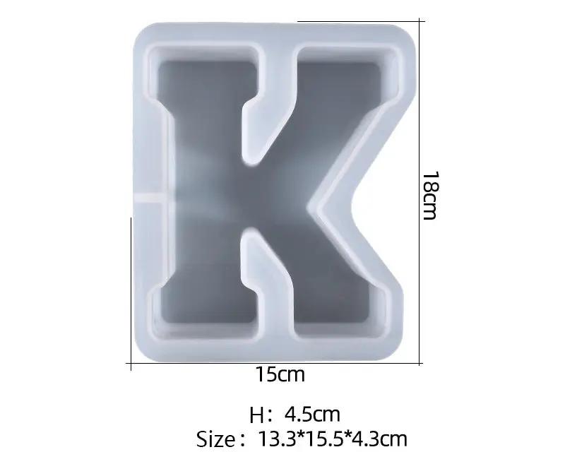 Alphabet Letter Moulds - Individual - Super Large by Resin Art NZ