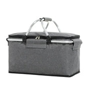 Ecotrek Insulated Picnic Lunch Bag - Large 20L Foldable Soft Cooler Bag JS33001 by ECOTREK