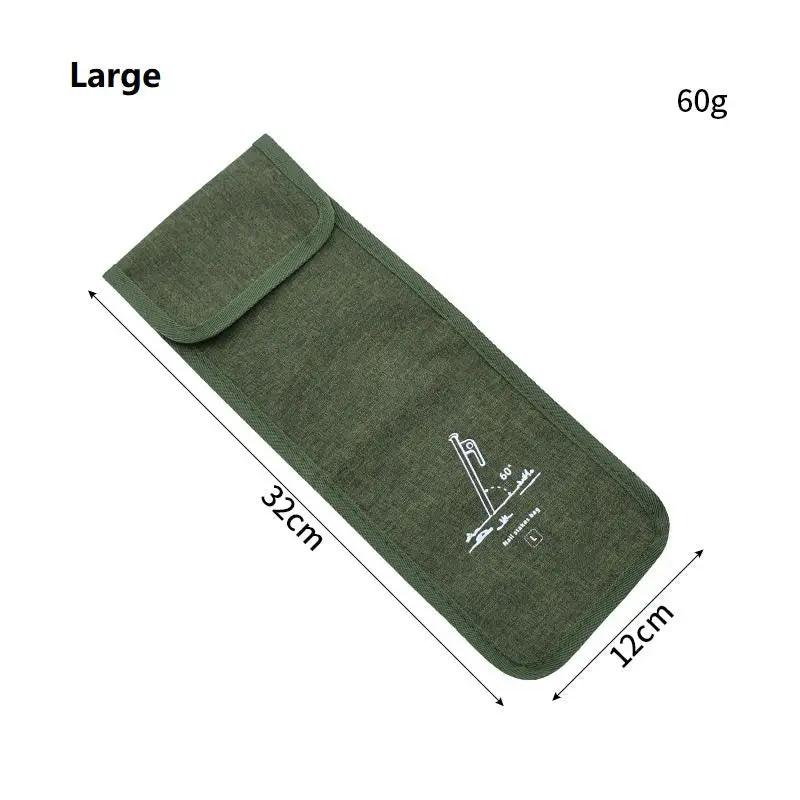 Ecotrek Tent Stakes Storage Bag - Camping Peg Organiser Pouch for 8"-12" Steel Nails CZ7502 by ECOTREK