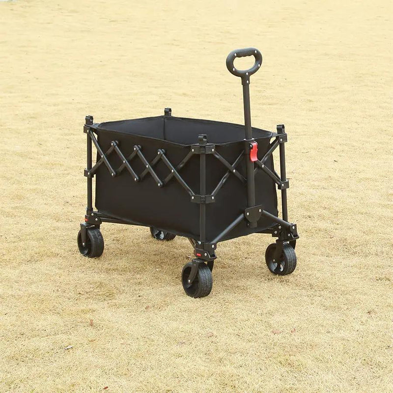 Ecotrek Folding Camping Trolley Heavy Duty Wagon Cart 150L XY1071 by ECOTREK