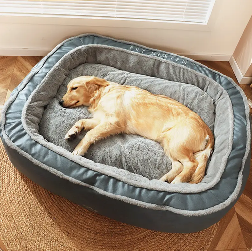 120CM High bolster comfort Pet Dog Bed Thick Warm by dealonline.co.nz
